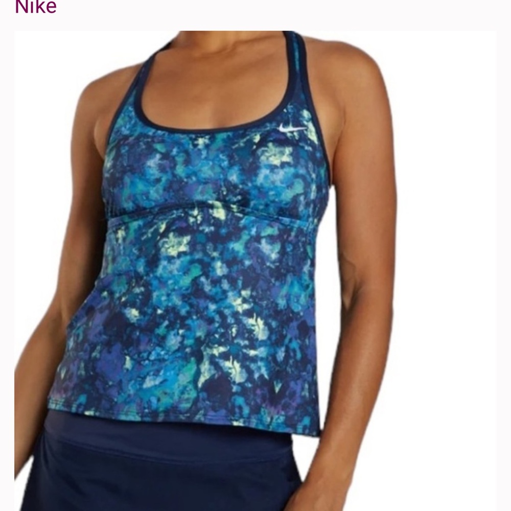 NWT Nike Women's Racerback
Tankini Swim Top Midnight Navy